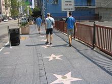 Der "Walk of Fame"