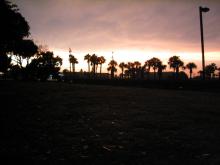 Abend auf dem Campingplatz...