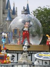 Micky Maus in Diesneyland...