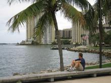 Ausblick in Downtown Miami